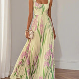 Ravona™ – Elegantes Maxikleid mit Blumenmuster